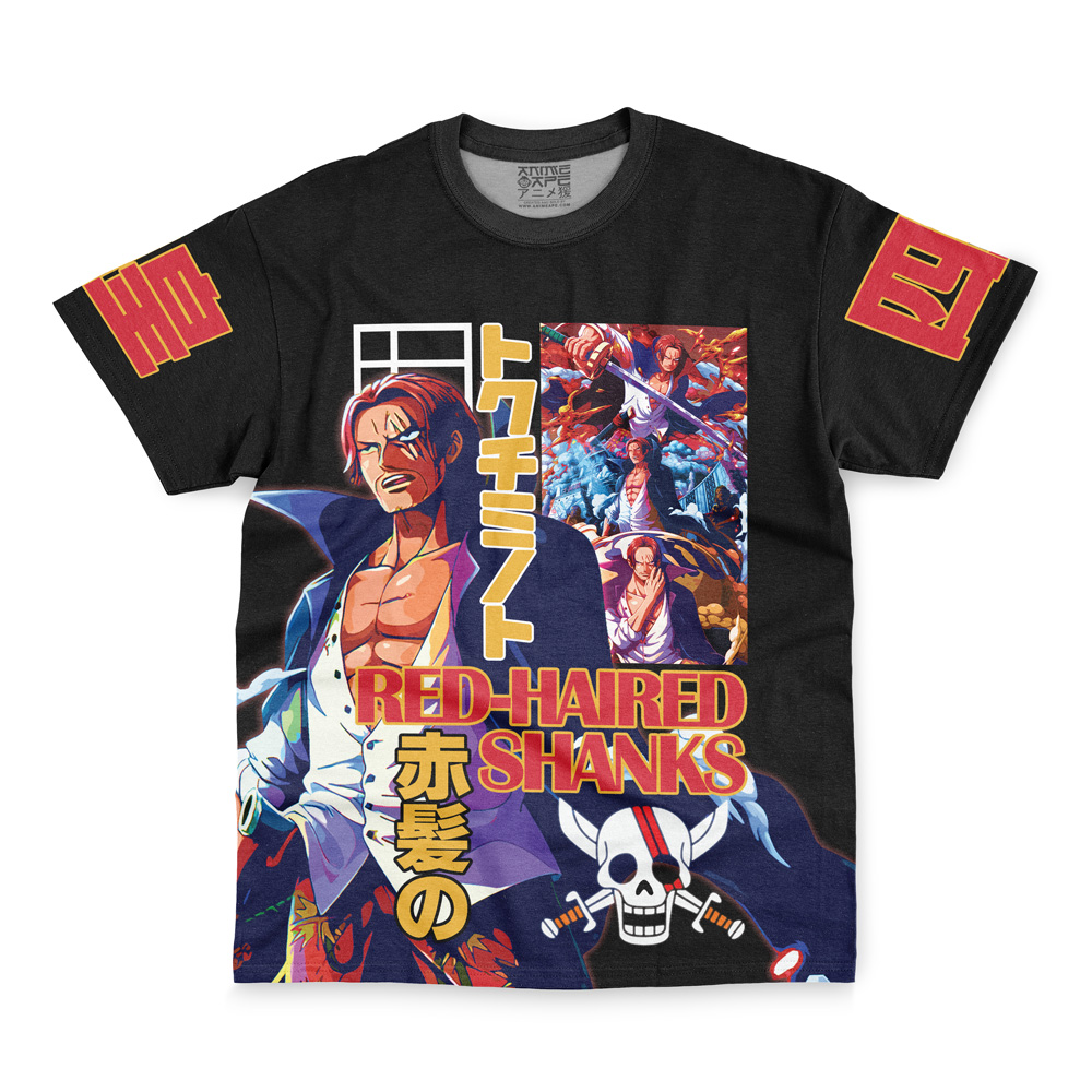 Shanks V2 One Piece Streetwear T-Shirt - Image 2