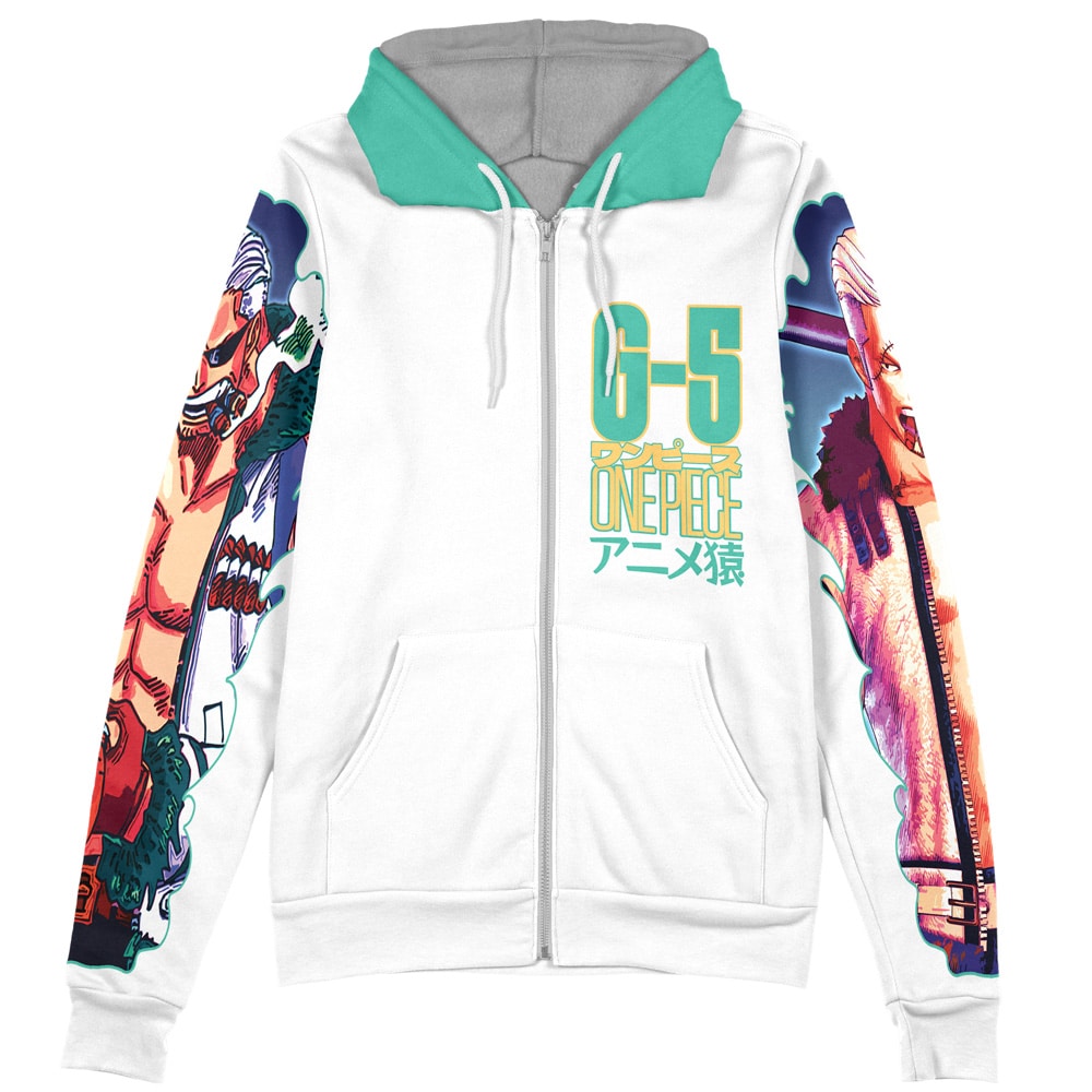 Smoker One Piece Streetwear Zip Hoodie Jacket - Image 2
