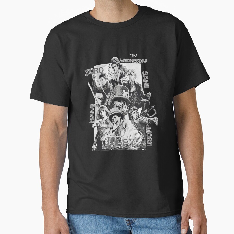 One Piece Live Action Group Classic T-shirt