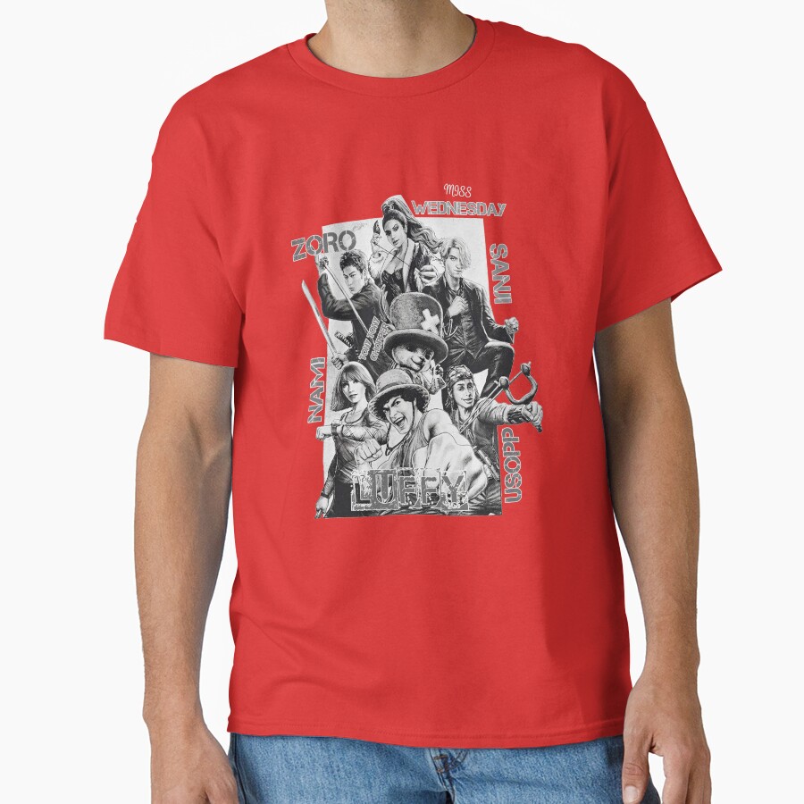 One Piece Live Action Group Classic T-shirt - Image 5