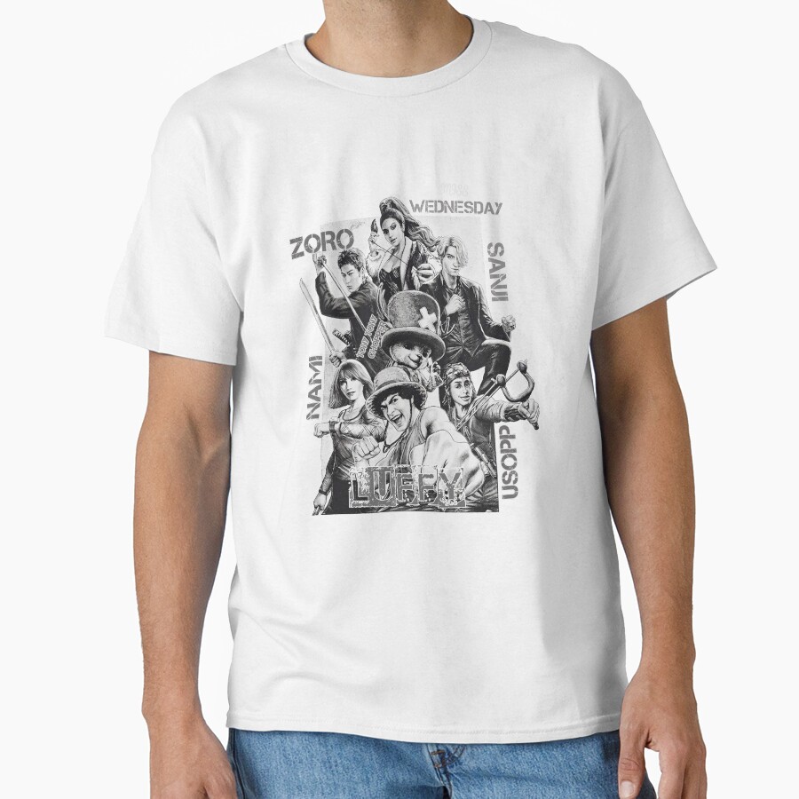 One Piece Live Action Group Classic T-shirt - Image 2