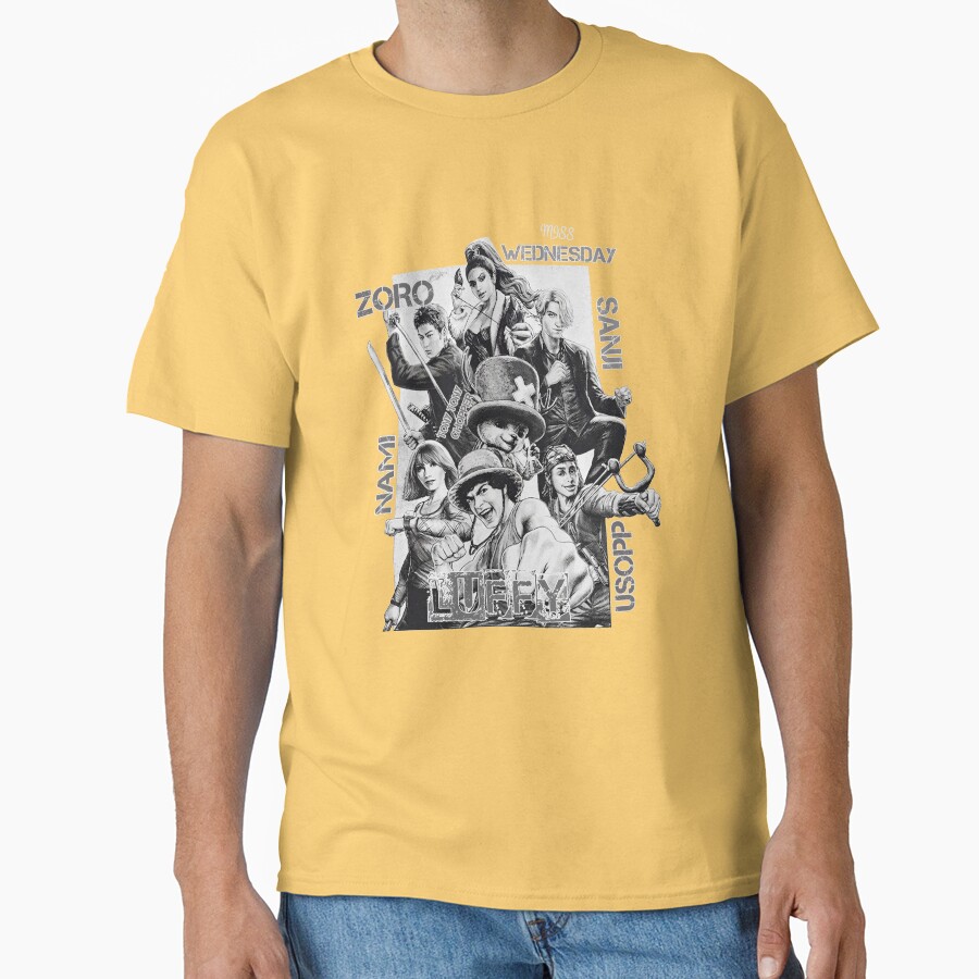 One Piece Live Action Group Classic T-shirt - Image 6