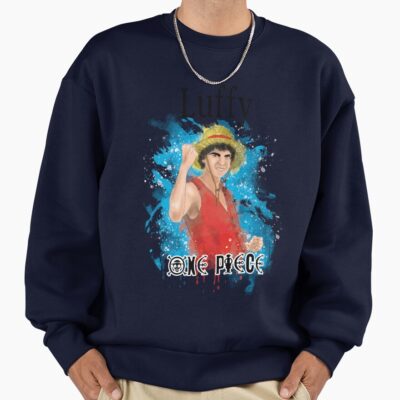 Luffy One Piece Live Action Watercolor Sweatshirt