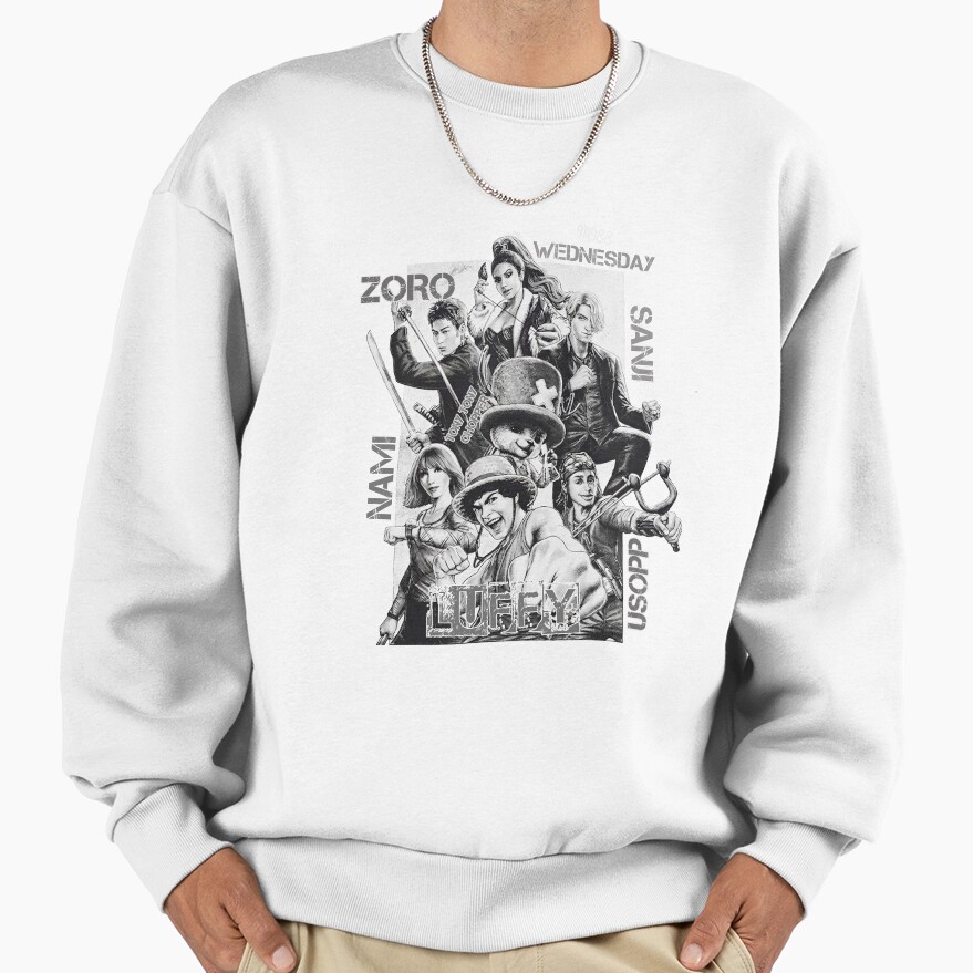 One Piece Live Action Group Classic Sweatshirt - Image 2