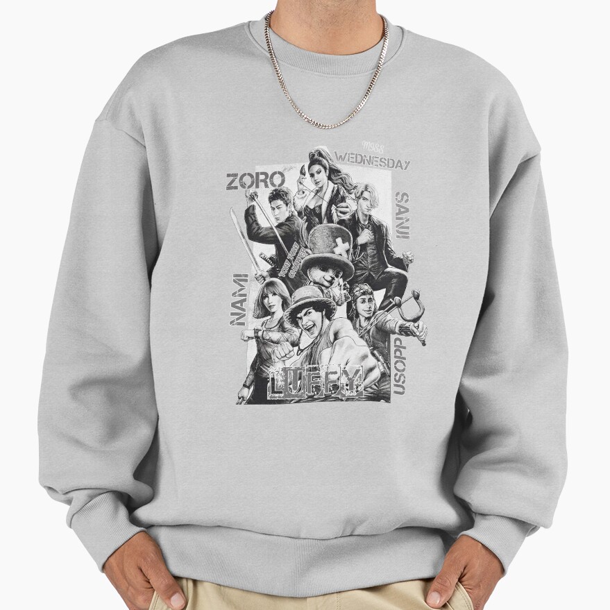 One Piece Live Action Group Classic Sweatshirt - Image 4