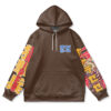 usopp Flat Hoodie front - One Piece Shop