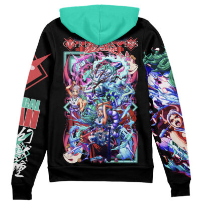 Yamato V3 One Piece Streetwear Zip Hoodie Jacket