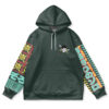 zoro Flat Hoodie front 1 - One Piece Shop