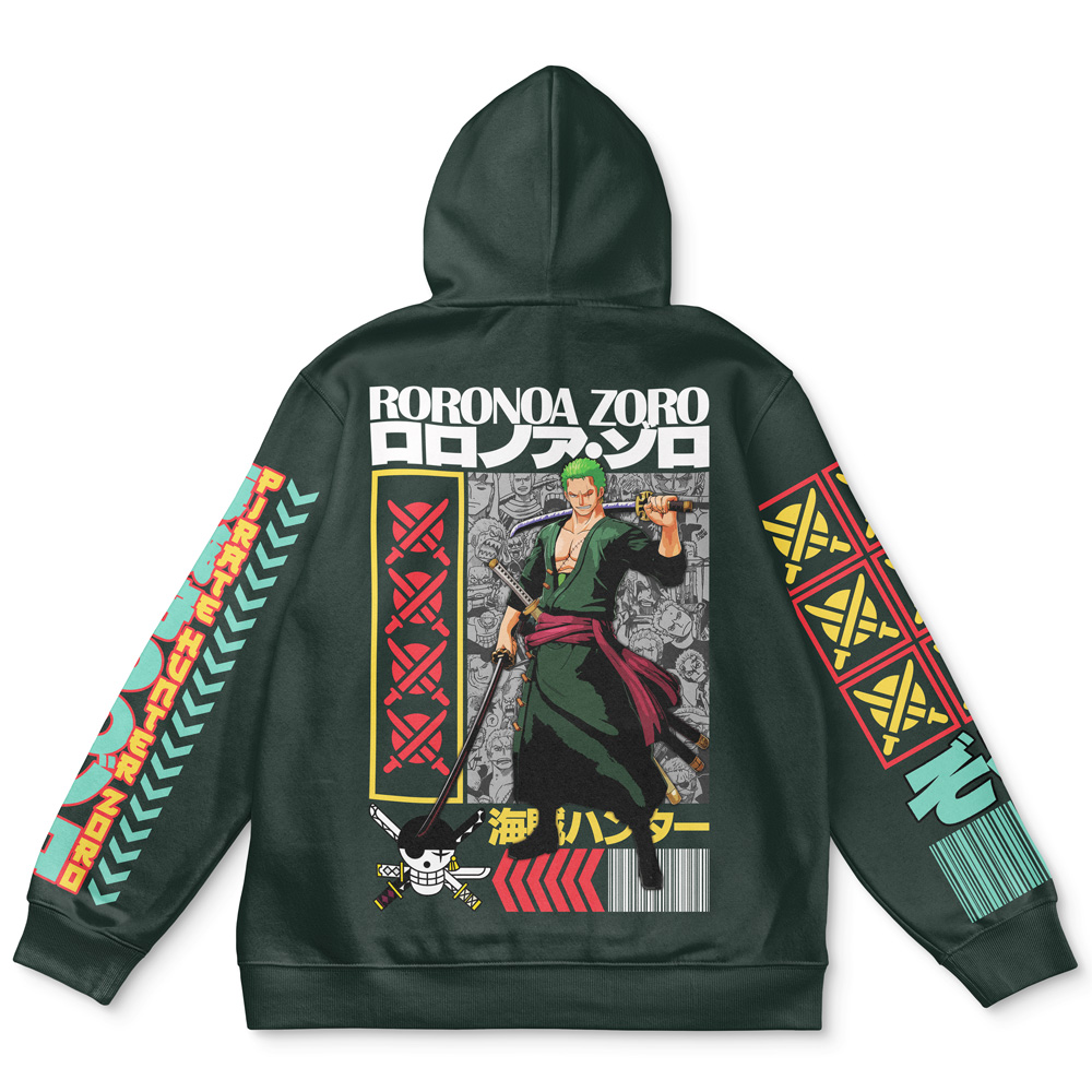 Roronoa Zoro V2 One Piece Streetwear Hoodie