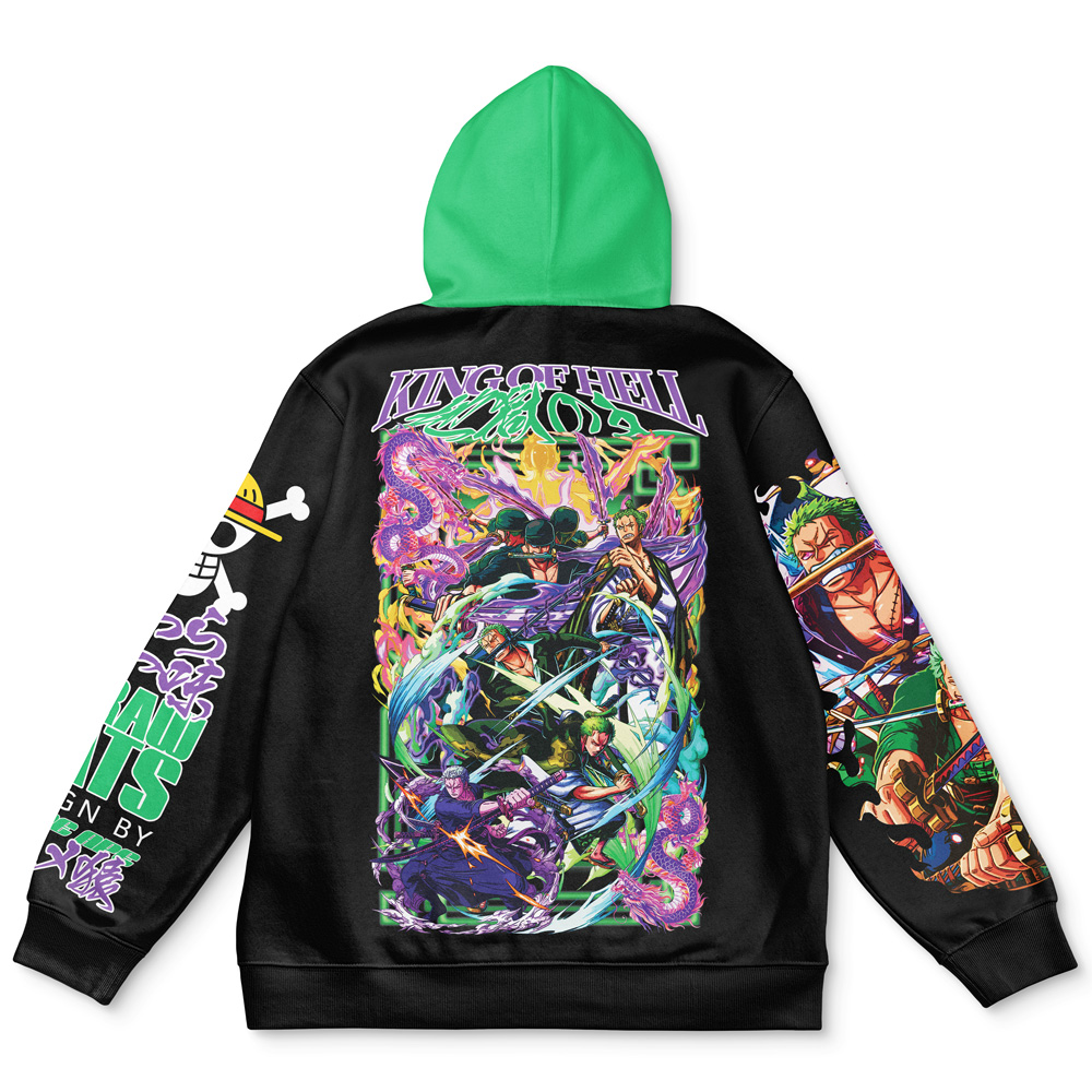 Roronoa Zoro V4 One Piece Streetwear Hoodie