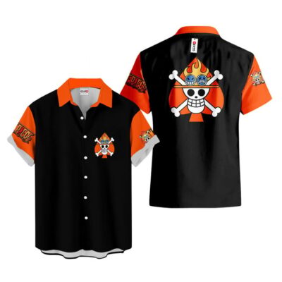 Portgas D. Ace Anime Hawaiian T-shirts