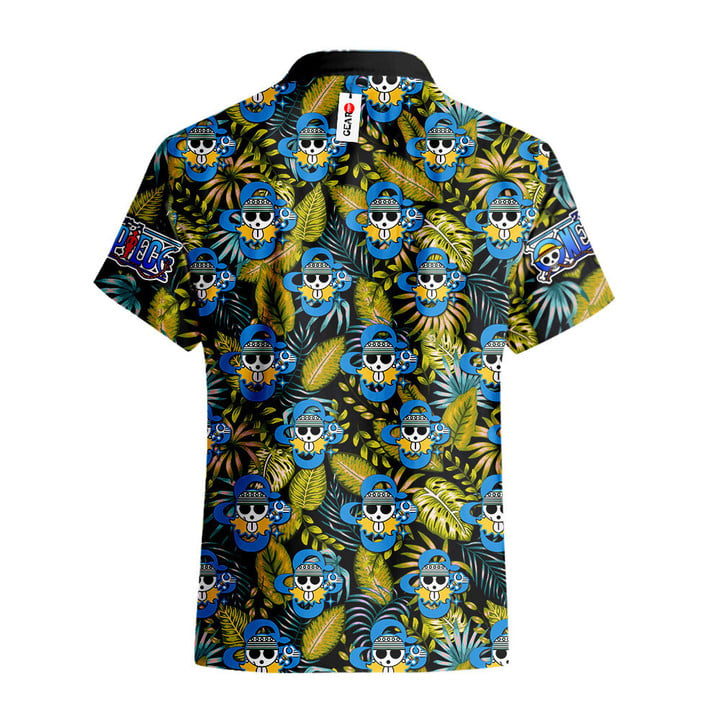 Nami Symbol Floral Hawaiian Shirt - Image 2
