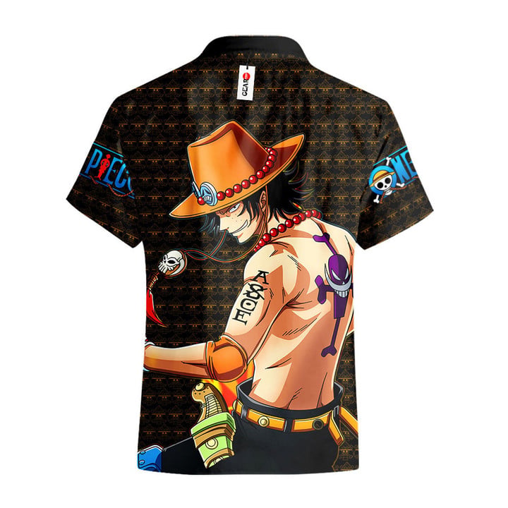 Portgas D. Ace Hawaiian Shirt - Image 2