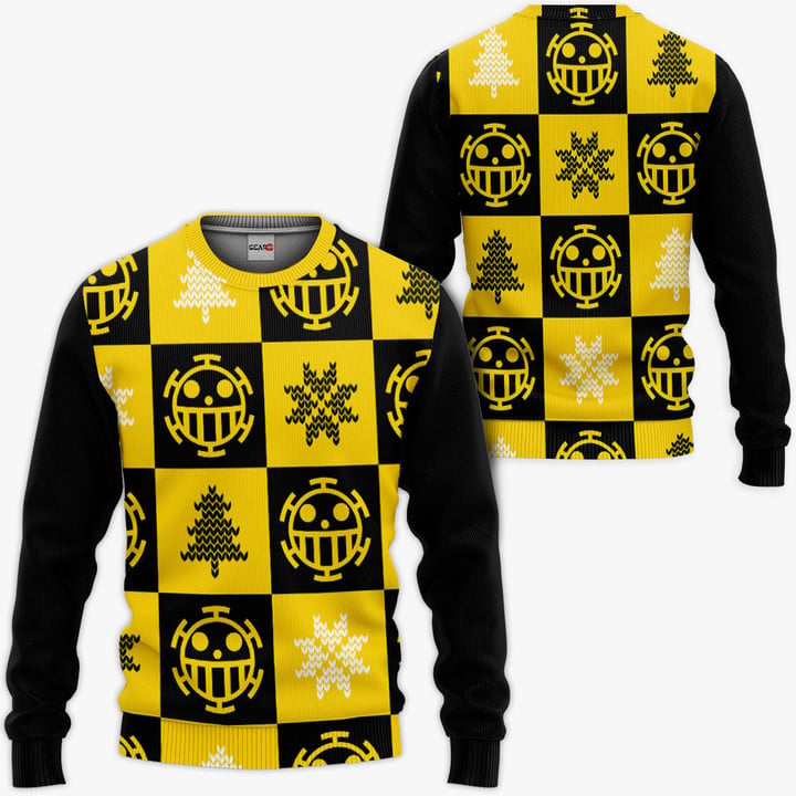 Trafalgar D Law Symbol Ugly Sweater Christmas