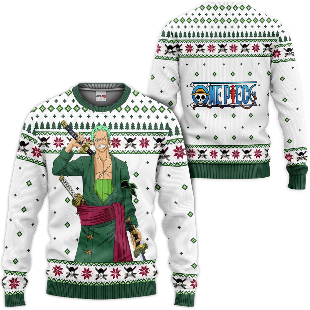 Roronoa Zoro Anime Ugly Christmas Sweater