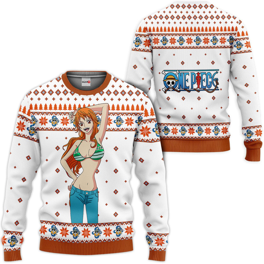 Nami Anime Ugly Christmas Sweater