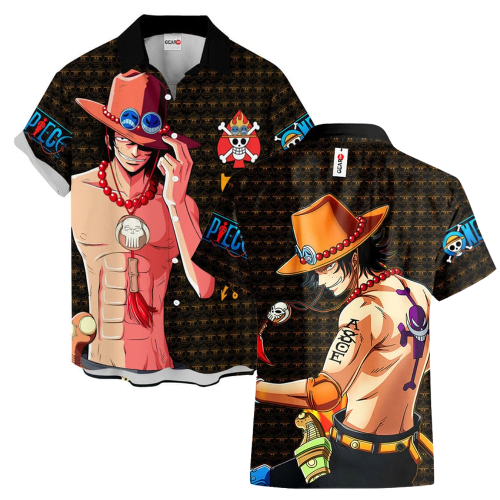 Portgas D. Ace Hawaiian Shirt