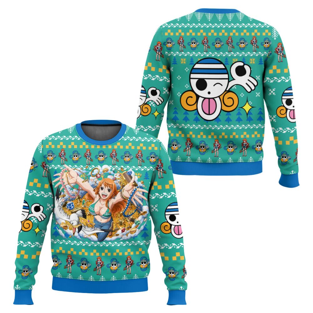 Nami OP Ugly Christmas Sweater