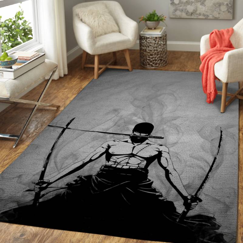 Roronoa Zoro One Piece Anime Area Rug