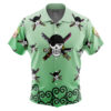 Button Up Hawaiian Shirt front new 78 - One Piece Shop