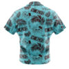Franky Aloha OP Short Sleeve Hawaiian Shirt BACK mockup - One Piece Shop