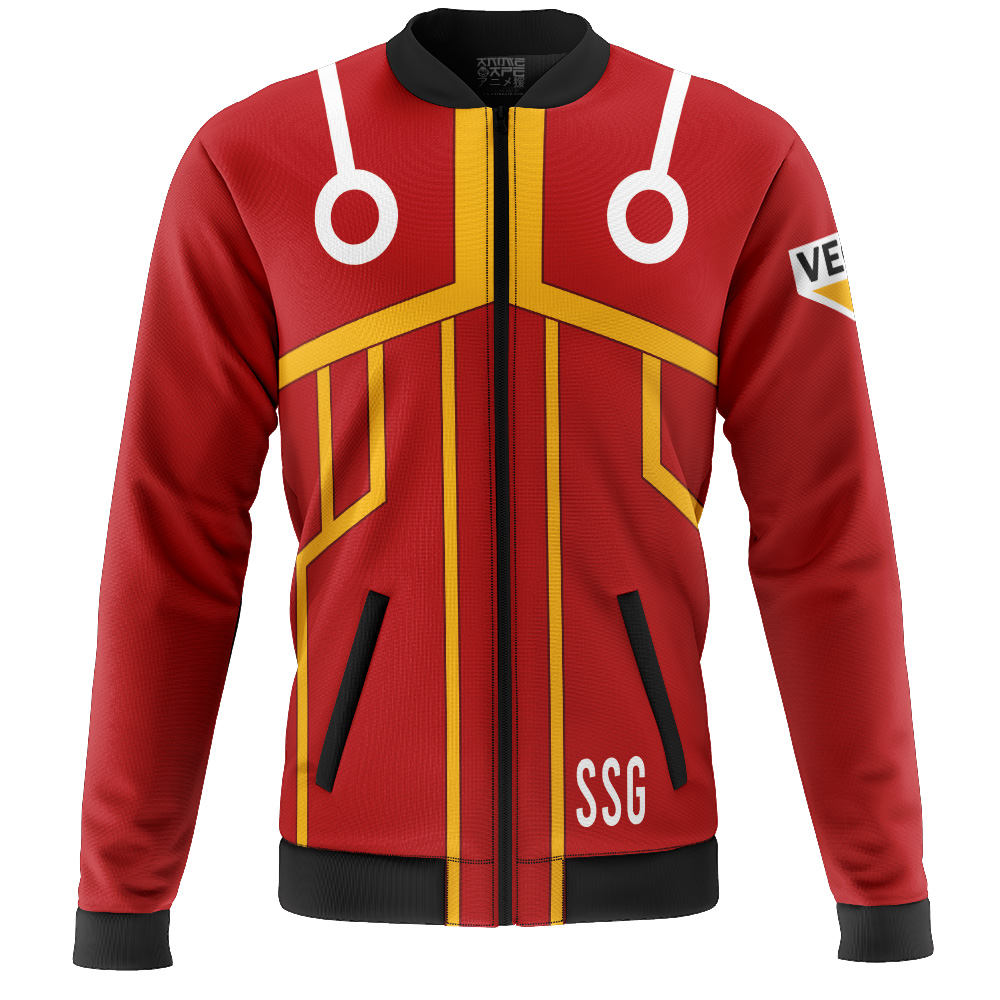 Luffy Egghead Outfit One Piece Casual Bomber Jacket