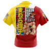 Monkey D. Luffy OP Short Sleeve Hawaiian Shirtt BACK Mockup - One Piece Shop