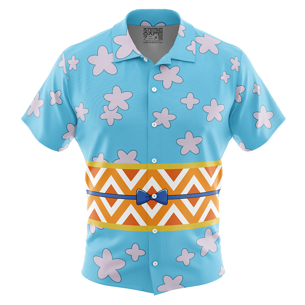 Nami Wano Arc One Piece Button Up Hawaiian Shirt