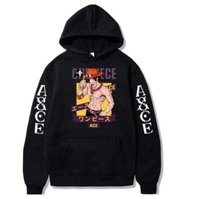 Portgas D. Ace Anime Pullover Hoodie