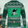 Roronoa Zoro Christmas 3D Ugly Sweater Christmas 2 1 - One Piece Shop