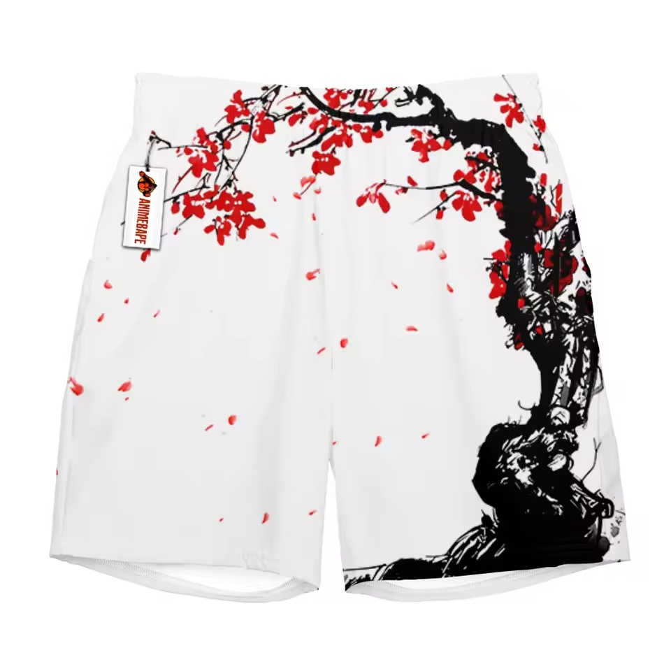Shanks OP Anime Character Swim Trunks - Image 3
