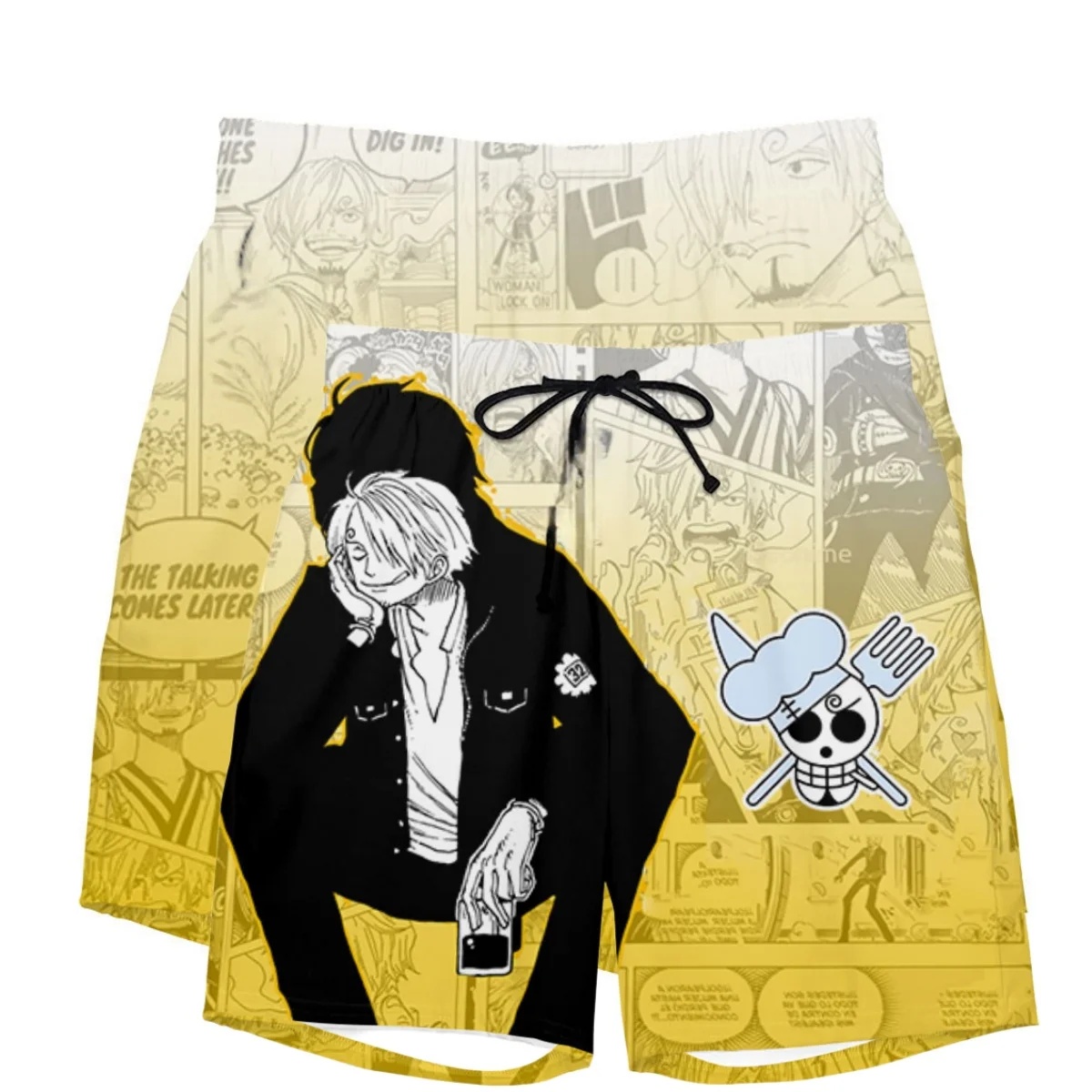 Ssanji Anime Character Swim Trunks