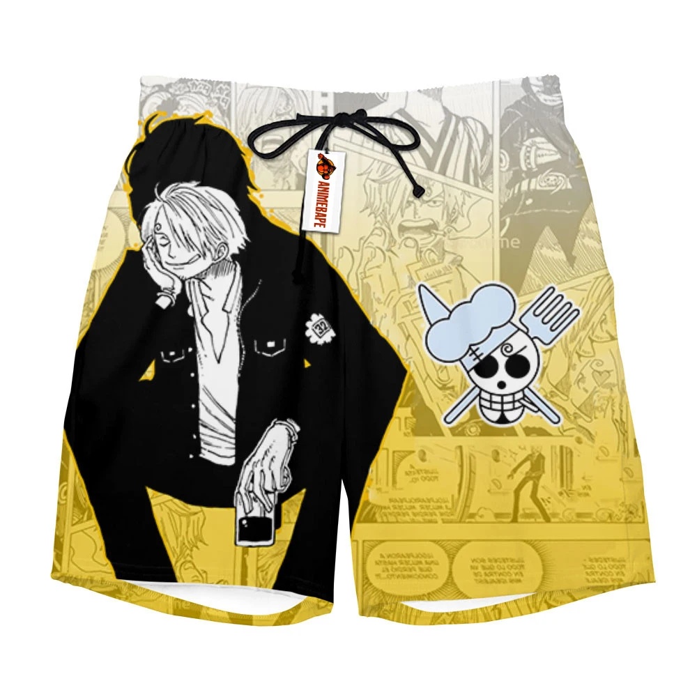 Ssanji Anime Character Swim Trunks - Image 2