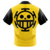 Trafalgar D Water Law OP Short Sleeve Hawaiian Shirt BACK mockup - One Piece Shop
