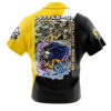 Trafalgar D. Law OP Short Sleeve Hawaiian Shirtt BACK Mockup - One Piece Shop