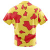 Trafalgar Law Film Red One Piece Button Up Hawaiian Shirt BACK Mockup - One Piece Shop