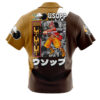 Usopp OP Short Sleeve Hawaiian Shirtt BACK Mockup - One Piece Shop