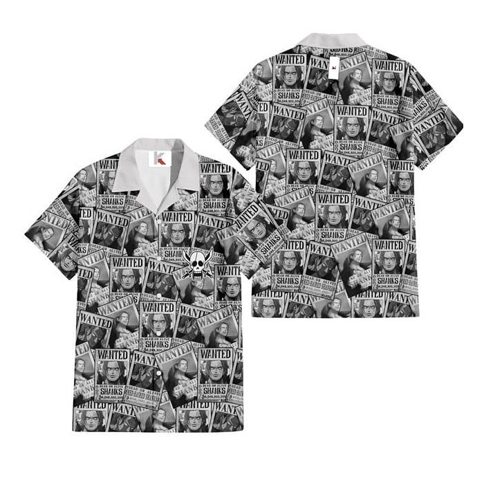 Chemise One Piece Shanks Style Hawaiian Shirt