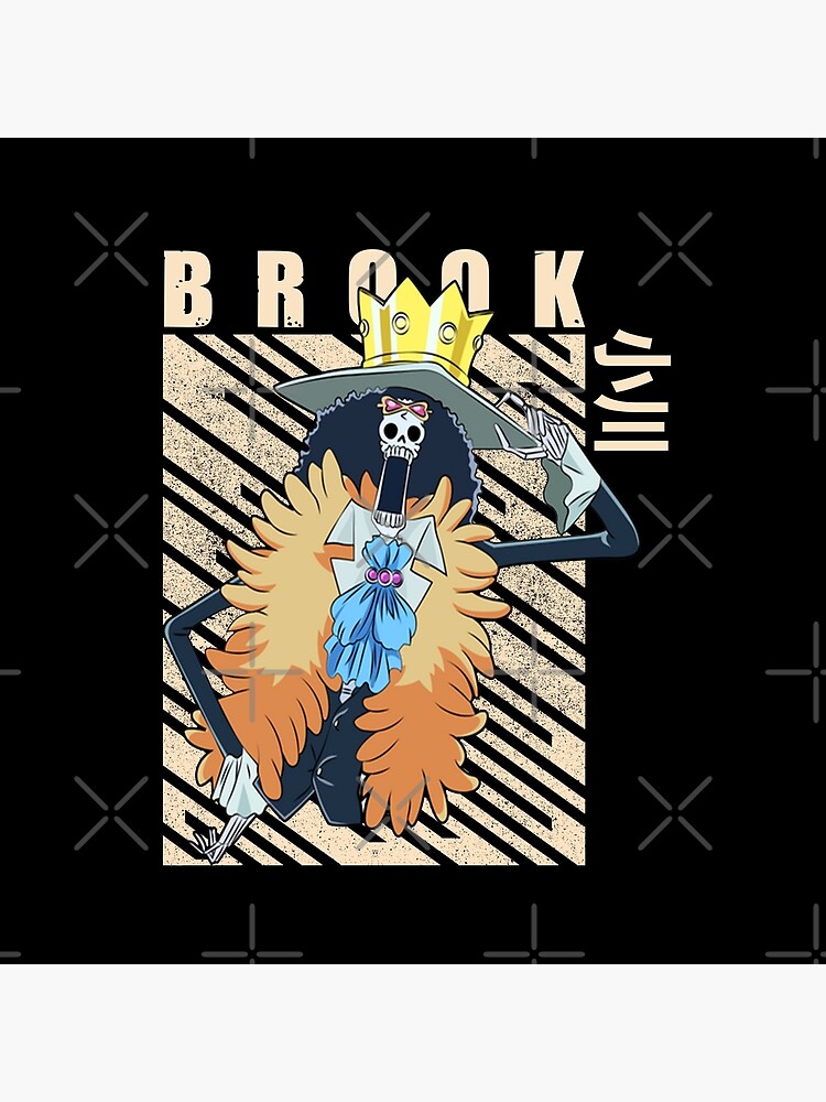 One Piece Brook Classic Throw Pillow - Image 2