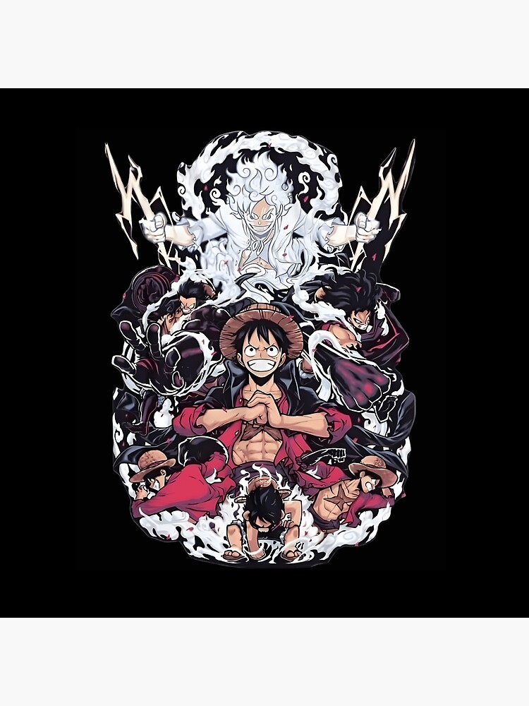 Luffy Many Style Throw Pillow - Image 2