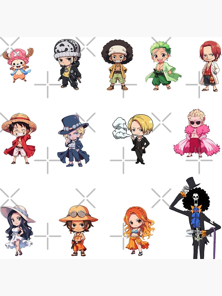 Kawaii One Piece Ultimate Throw Pillow - Image 2