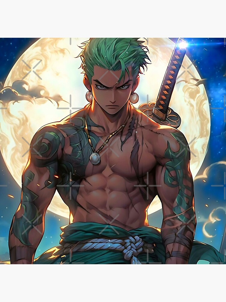 Zoro Sword Throw Pillow - Image 2