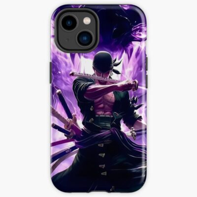 Roronoa Zoro Demon Aura Three Blade Warrior Iphone Case