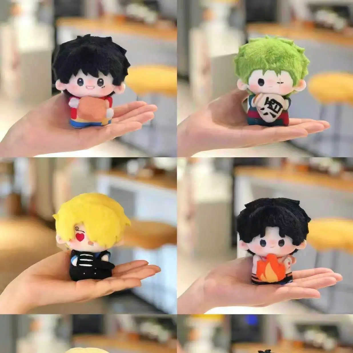 Luffy Roronoa Zoro Sanji Nami Ace Nico Robin Sabo Law Plush - Image 2