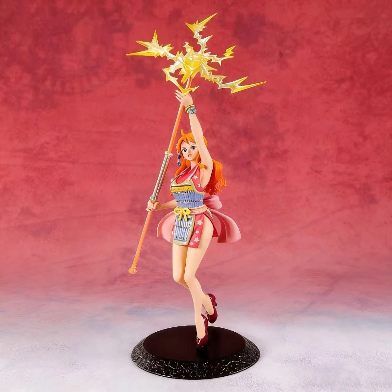 Anime One Piece Nami Magic Weather Wand WT100 Figure