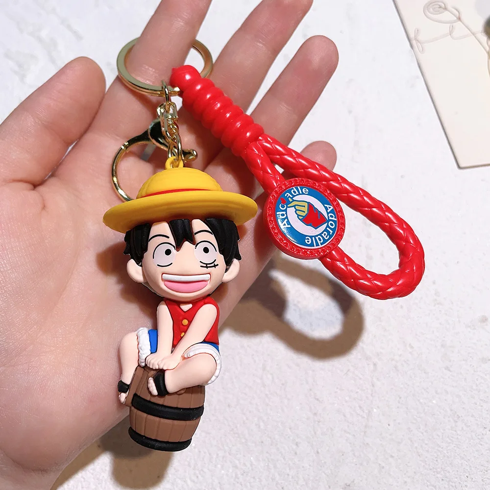 Cute All Characters One Piece Anime Keychain - Image 3