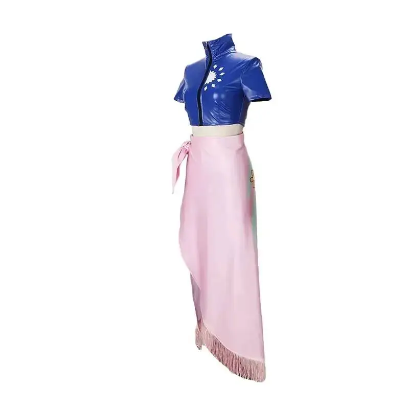 Nico Robin Anime Kimono Dress Cosplay Costume Set - Image 4