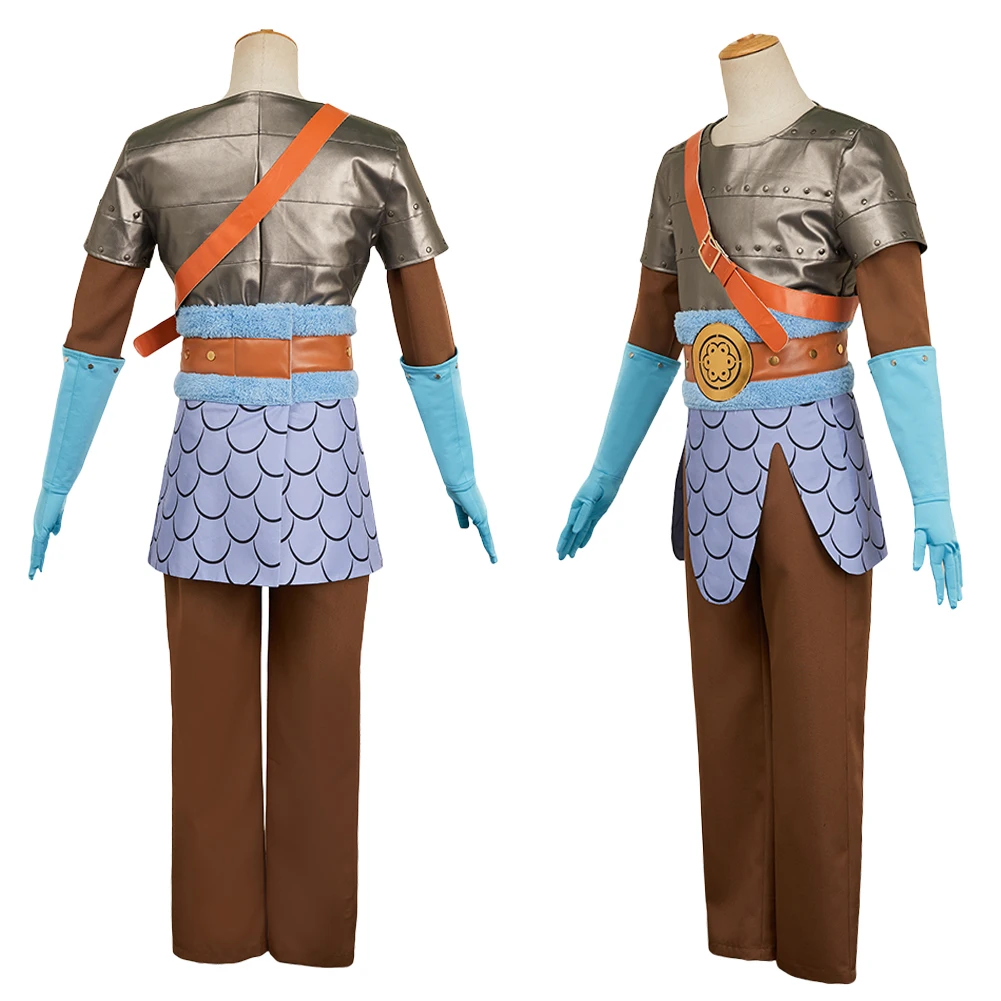 Sanji Anime Blue Cloak Outfit Cosplay Costume - Image 2