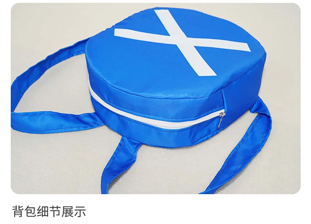 Egg Head Island Tony Tony Chopper Blue Trench Coat Cosplay - Image 3