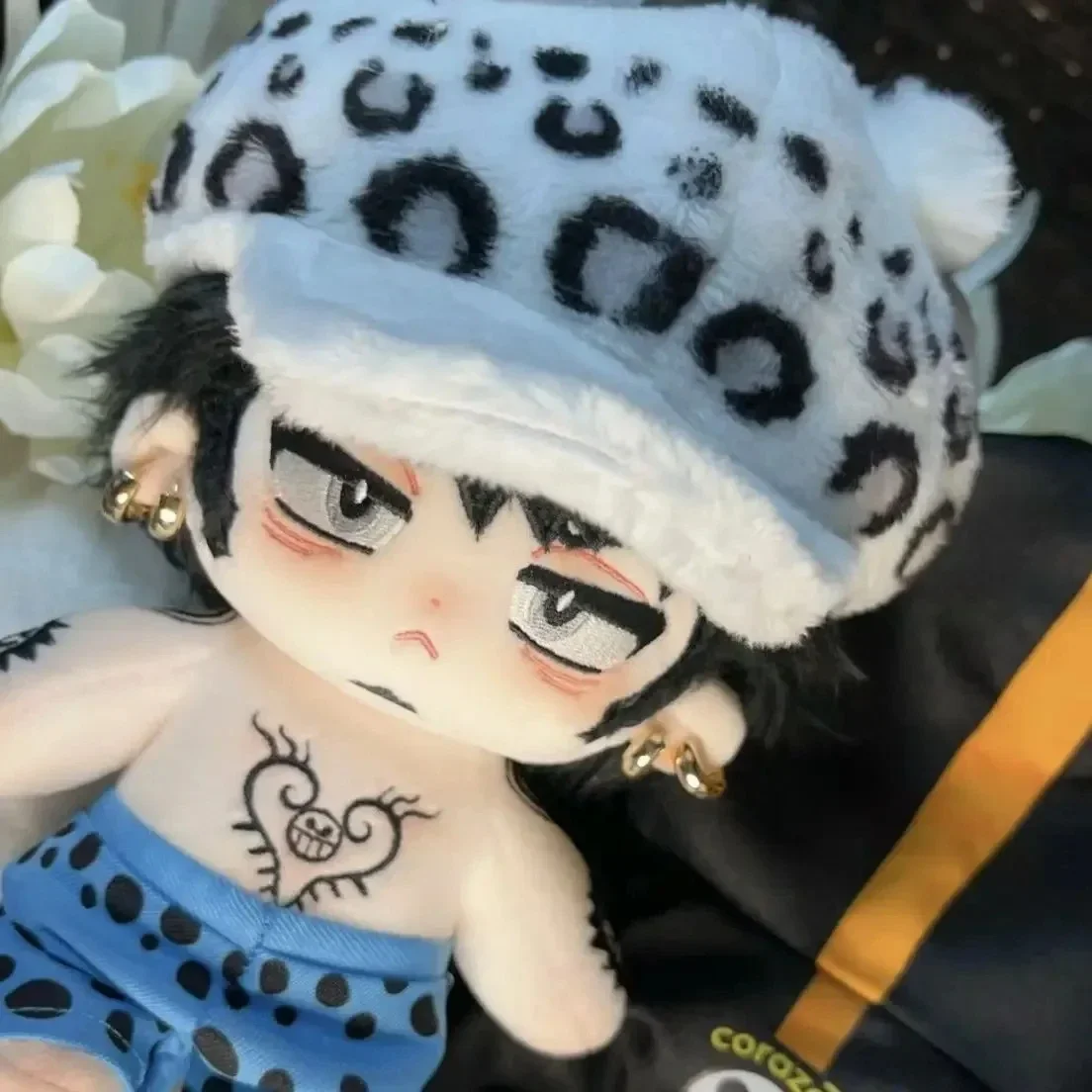 20cm Anime Trafalgar D Water Law Stuffed Plush - Image 2